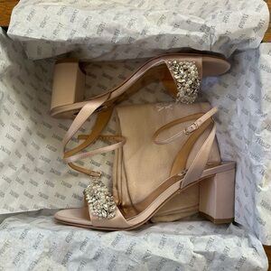 Badgley Mischka Pink Heels - Size 8